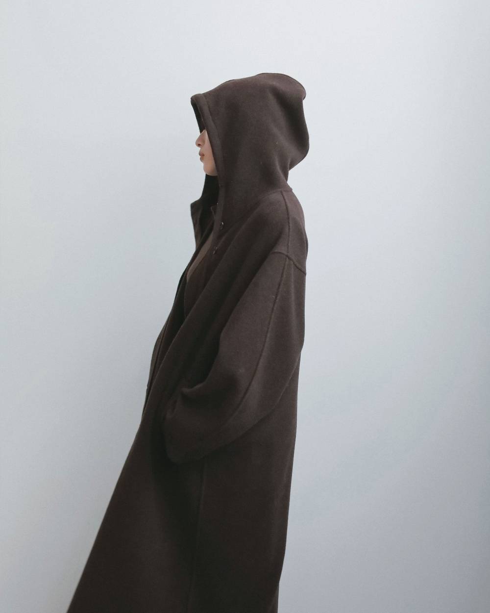 Wool Hoodie Coat Wool Hoodie Coat,ウール フーディー コート,62620001,アウター,コート,フーディーコート,ànuke,アンヌーク,lifes,ライフズ,26fall,26aw