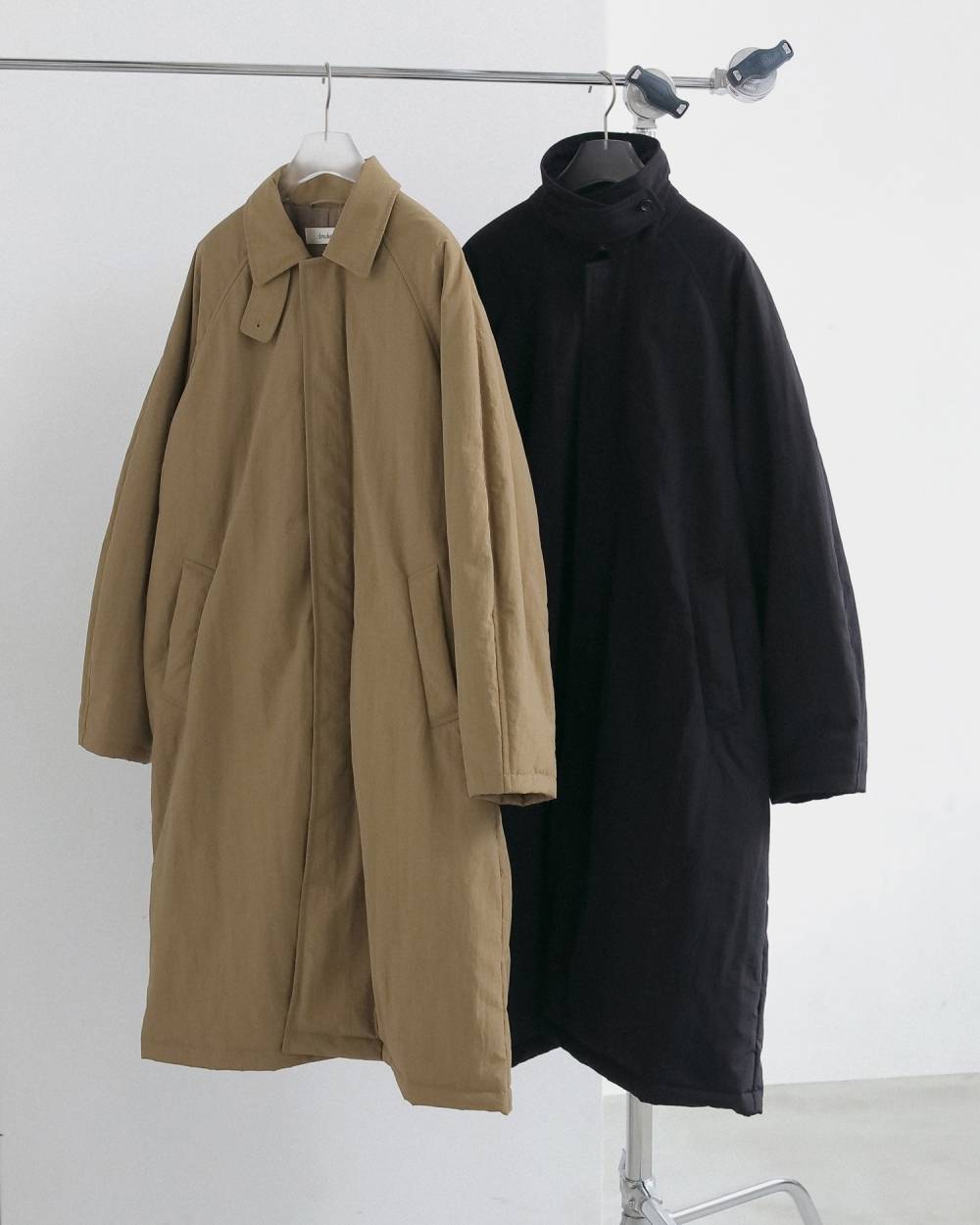 Padded Soutiencollar Coat Padded Soutiencollar Coat,パデッド ステンカラー コート,62620002,アウター,コート,ロングコート,撥水加工,ànuke,アンヌーク,lifes,ライフズ,26fall,26aw