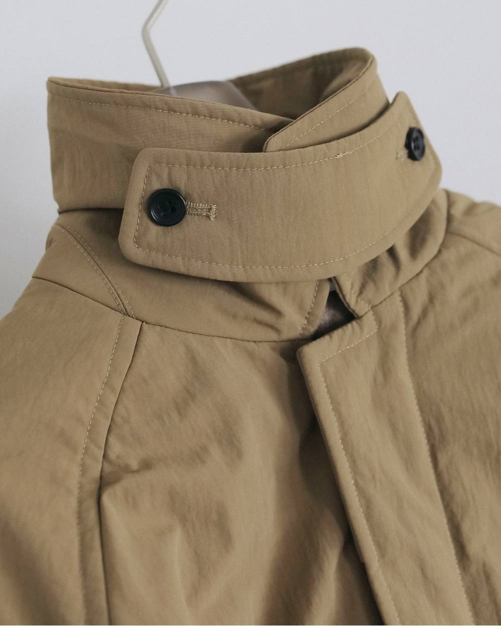 Padded Soutiencollar Coat Padded Soutiencollar Coat,パデッド ステンカラー コート,62620002,アウター,コート,ロングコート,撥水加工,ànuke,アンヌーク,lifes,ライフズ,26fall,26aw