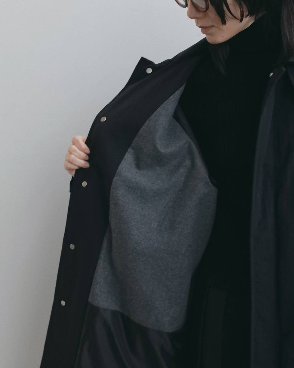 Padded Soutiencollar Coat Padded Soutiencollar Coat,パデッド ステンカラー コート,62620002,アウター,コート,ロングコート,撥水加工,ànuke,アンヌーク,lifes,ライフズ,26fall,26aw