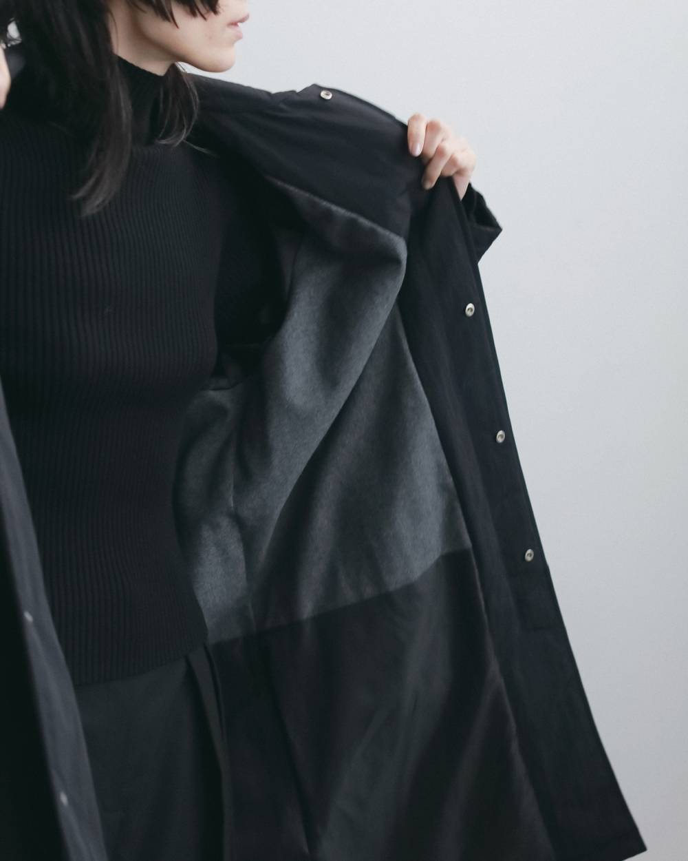 Padded Soutiencollar Coat Padded Soutiencollar Coat,パデッド ステンカラー コート,62620002,アウター,コート,ロングコート,撥水加工,ànuke,アンヌーク,lifes,ライフズ,26fall,26aw