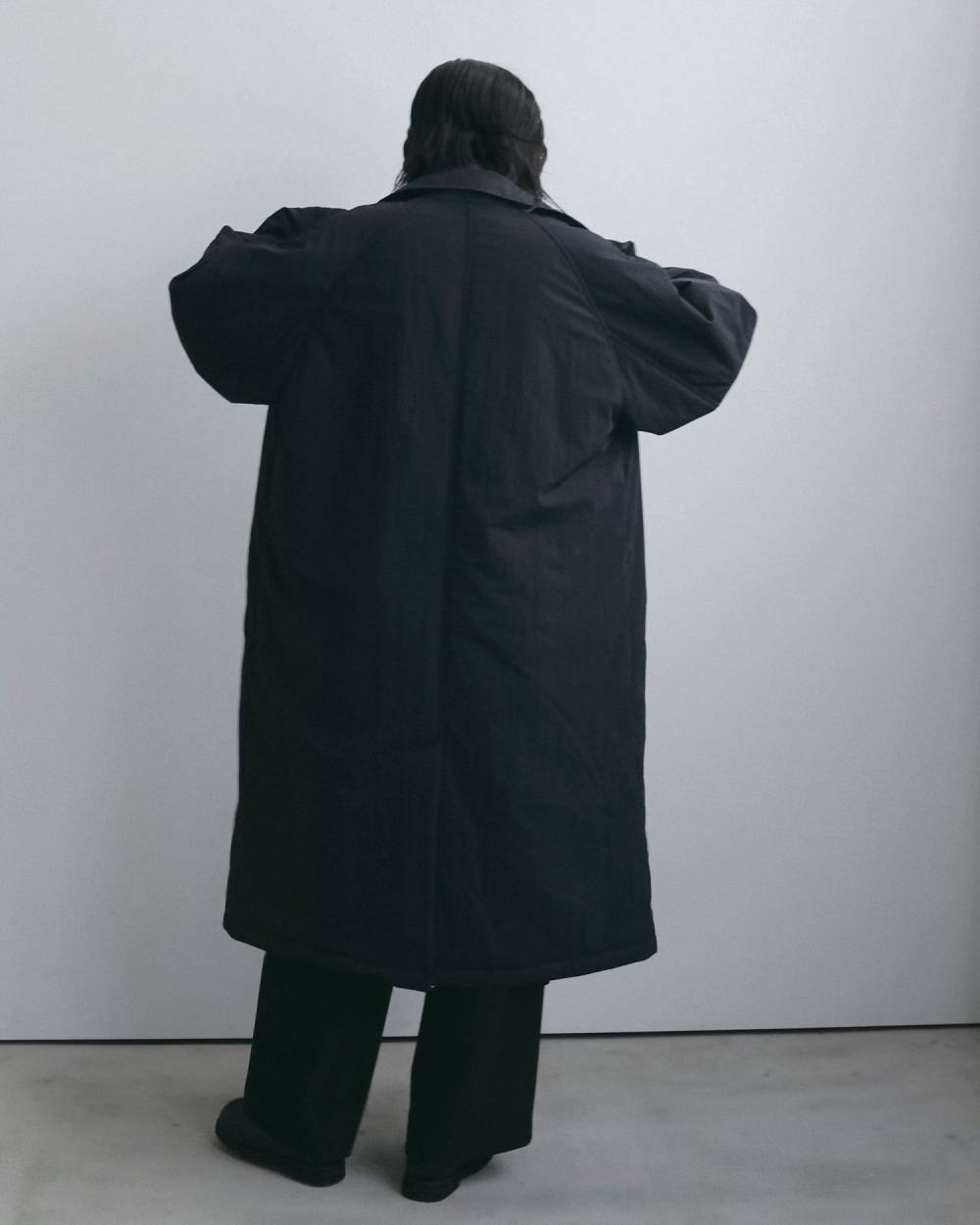 Padded Soutiencollar Coat Padded Soutiencollar Coat,パデッド ステンカラー コート,62620002,アウター,コート,ロングコート,撥水加工,ànuke,アンヌーク,lifes,ライフズ,26fall,26aw