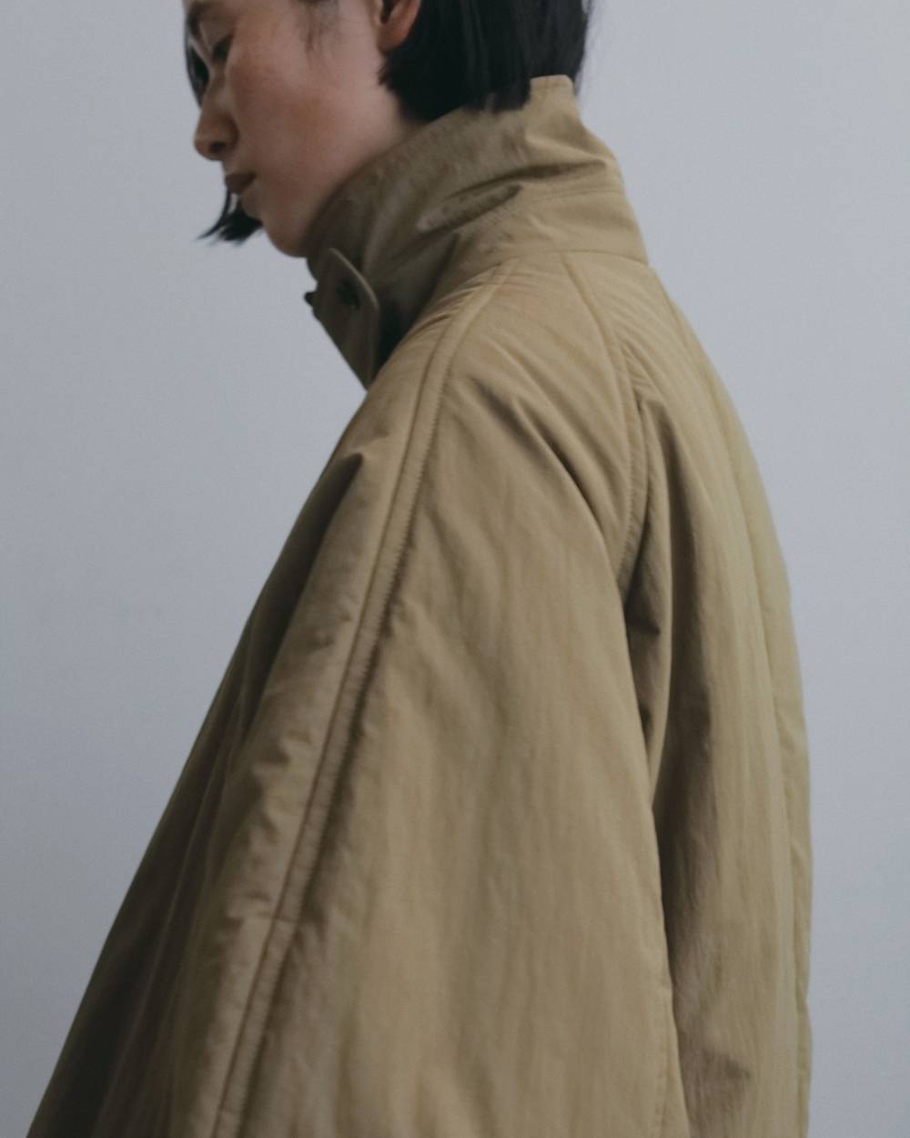 Padded Soutiencollar Coat Padded Soutiencollar Coat,パデッド ステンカラー コート,62620002,アウター,コート,ロングコート,撥水加工,ànuke,アンヌーク,lifes,ライフズ,26fall,26aw