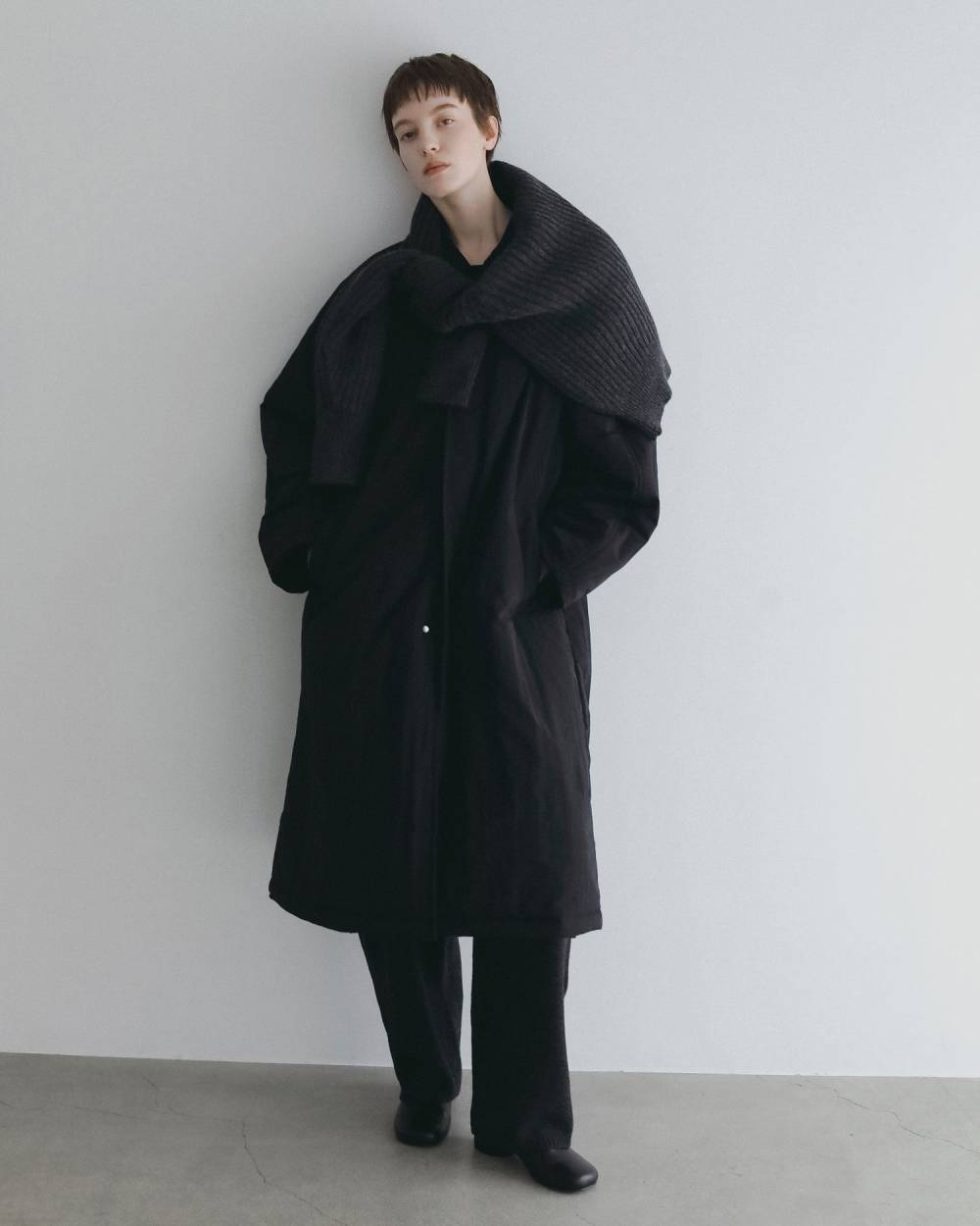 Padded Soutiencollar Coat Padded Soutiencollar Coat,パデッド ステンカラー コート,62620002,アウター,コート,ロングコート,撥水加工,ànuke,アンヌーク,lifes,ライフズ,26fall,26aw