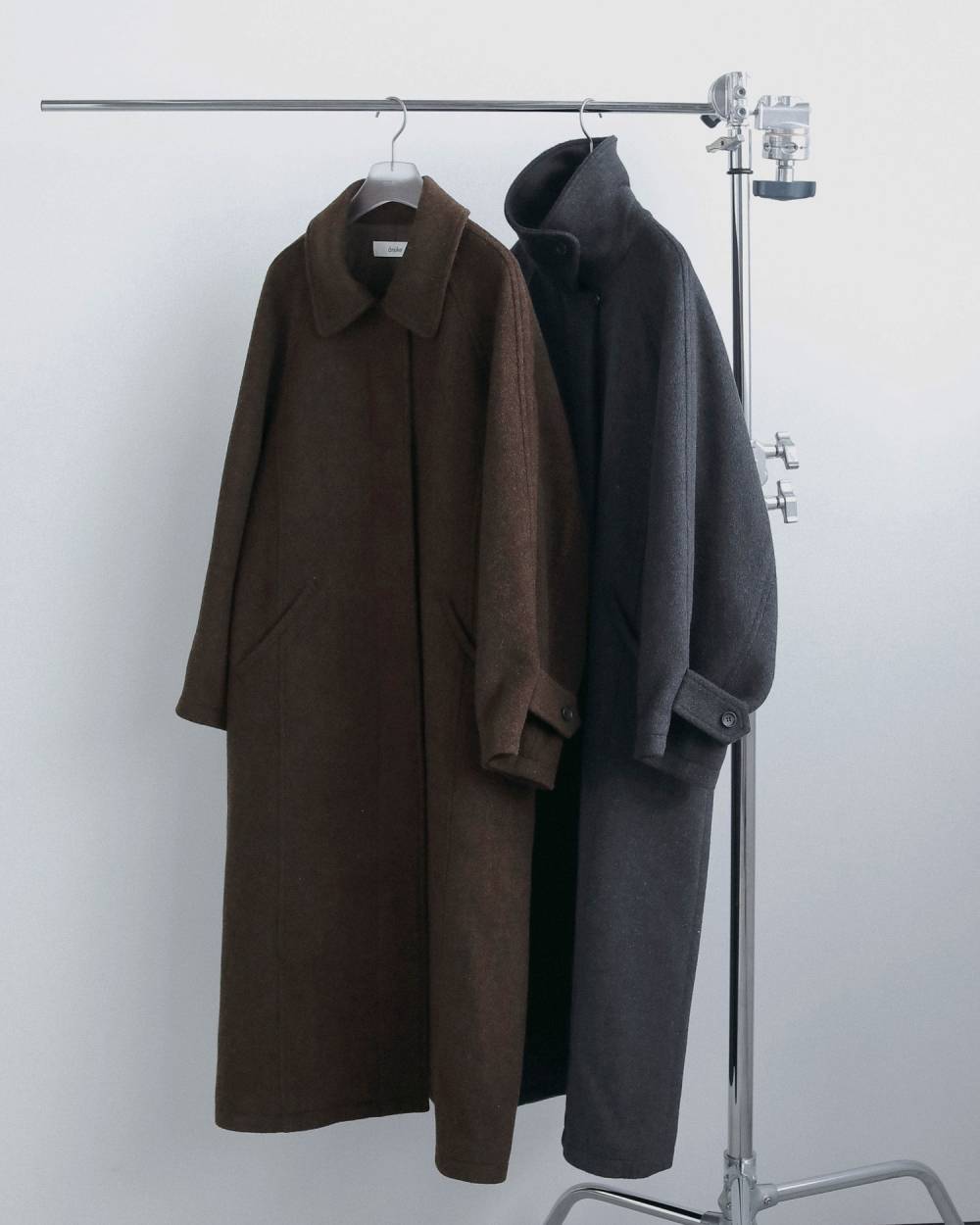 Soutiencollar Over Coat Soutiencollar Over Coat,ステンカラー オーバー コート,62620003,アウター,コート,ステンカラーコート,ロングコート,ànuke,アンヌーク,lifes,ライフズ,26fall,26aw