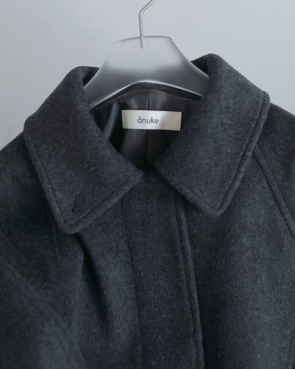 Soutiencollar Over Coat Soutiencollar Over Coat,ステンカラー オーバー コート,62620003,アウター,コート,ステンカラーコート,ロングコート,ànuke,アンヌーク,lifes,ライフズ,26fall,26aw