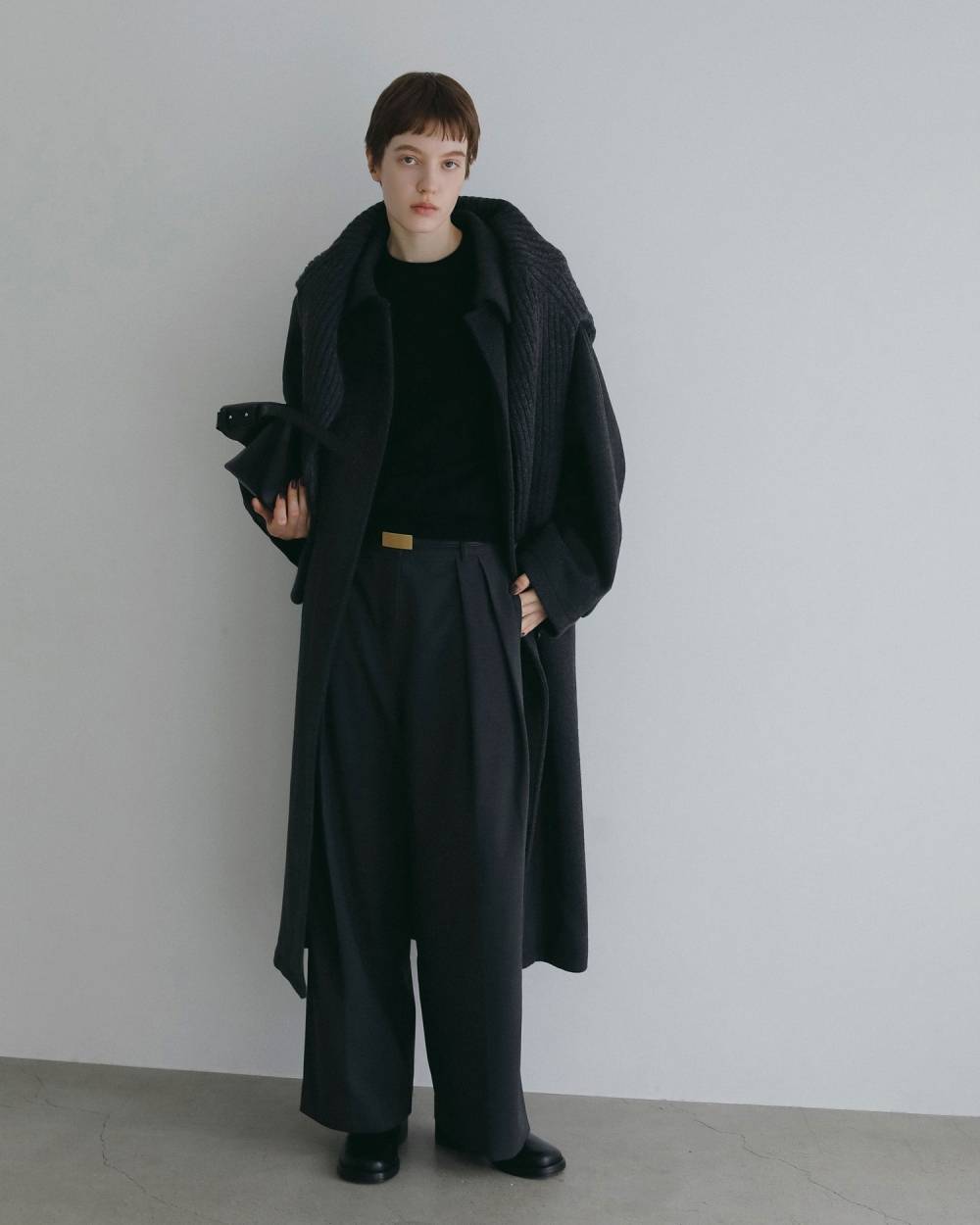 Soutiencollar Over Coat Soutiencollar Over Coat,ステンカラー オーバー コート,62620003,アウター,コート,ステンカラーコート,ロングコート,ànuke,アンヌーク,lifes,ライフズ,26fall,26aw
