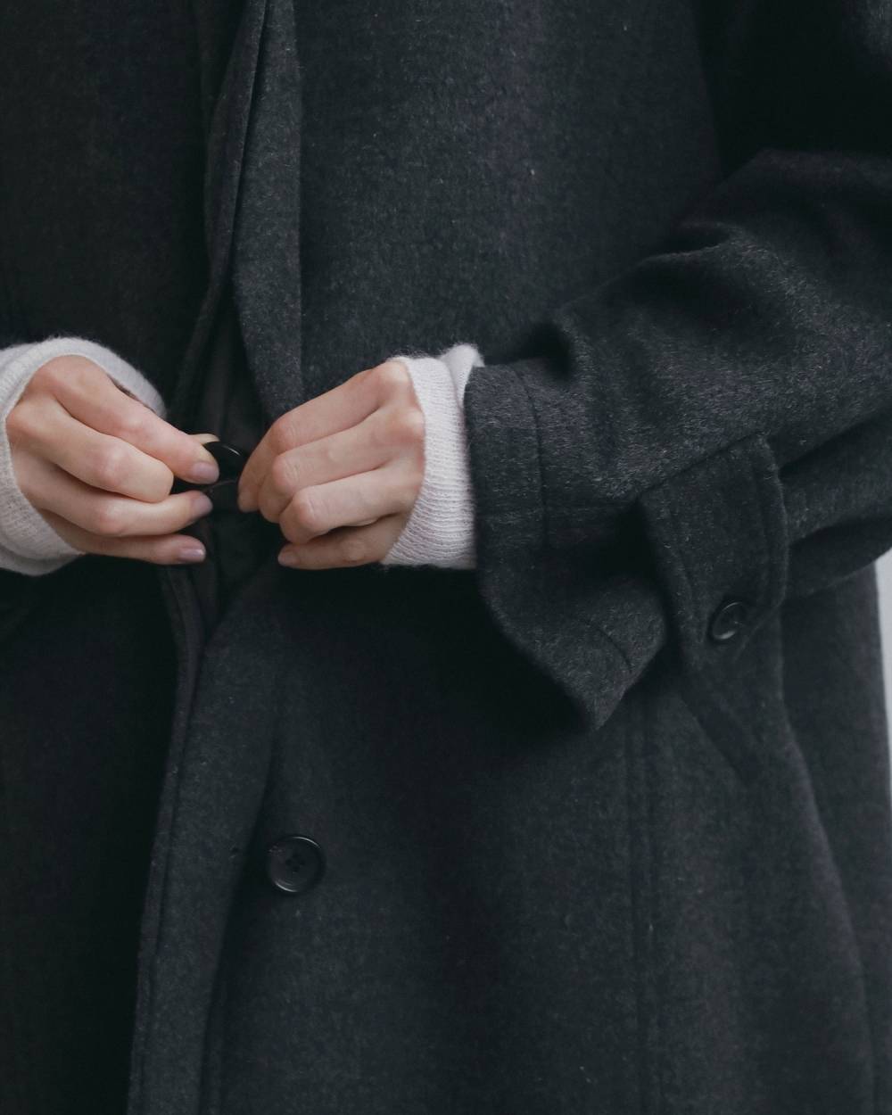 Soutiencollar Over Coat Soutiencollar Over Coat,ステンカラー オーバー コート,62620003,アウター,コート,ステンカラーコート,ロングコート,ànuke,アンヌーク,lifes,ライフズ,26fall,26aw