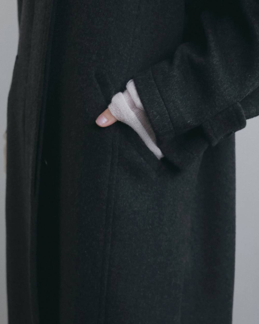 Soutiencollar Over Coat Soutiencollar Over Coat,ステンカラー オーバー コート,62620003,アウター,コート,ステンカラーコート,ロングコート,ànuke,アンヌーク,lifes,ライフズ,26fall,26aw