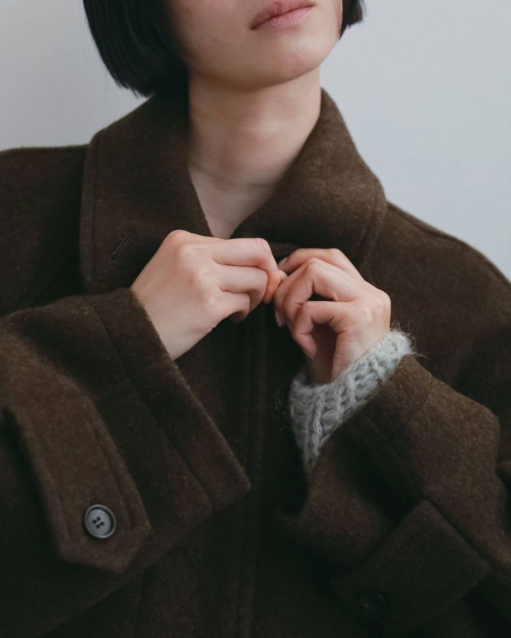 Soutiencollar Over Coat Soutiencollar Over Coat,ステンカラー オーバー コート,62620003,アウター,コート,ステンカラーコート,ロングコート,ànuke,アンヌーク,lifes,ライフズ,26fall,26aw