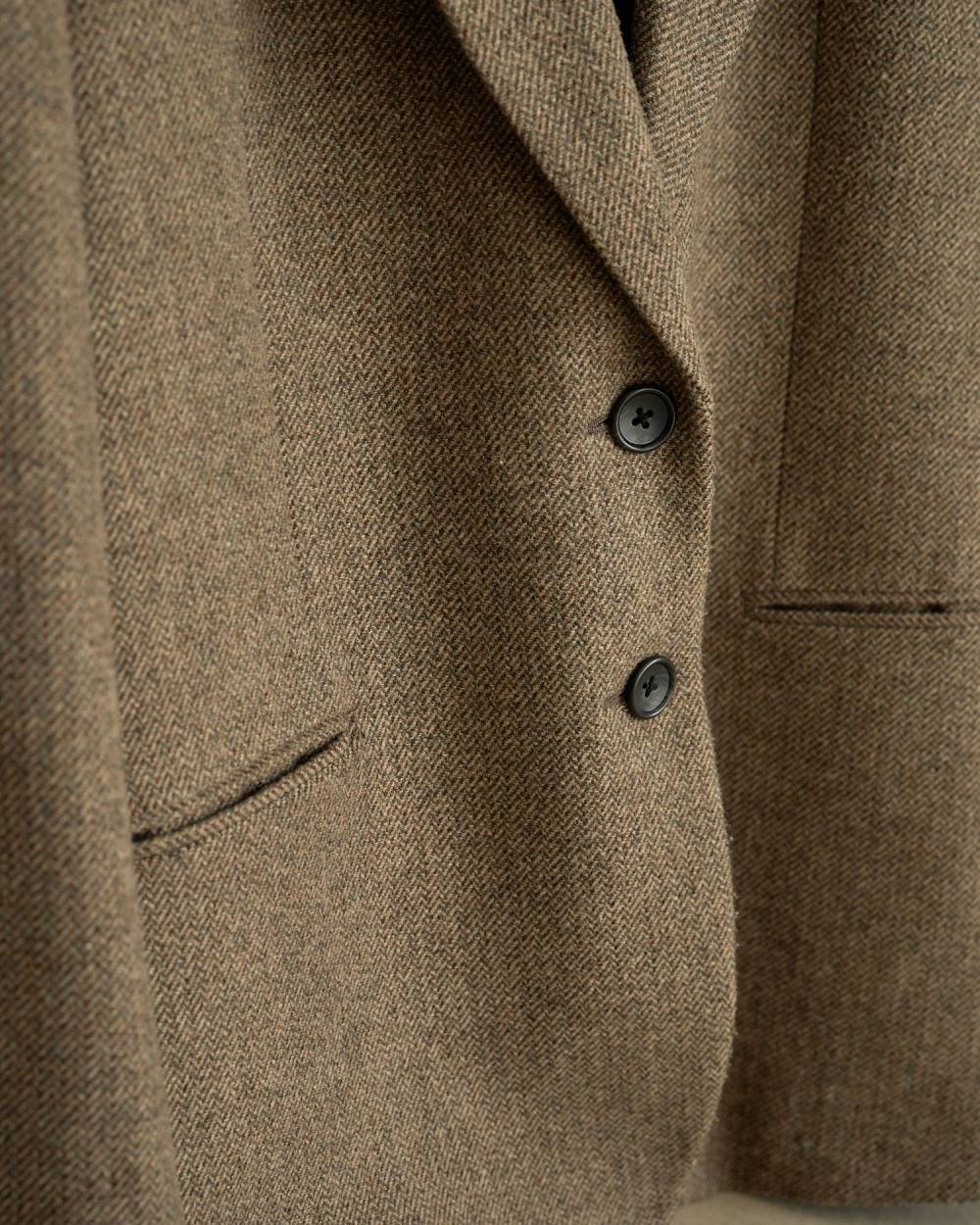 Herringbone Wool Jacket Herringbone Wool Jacket,ヘリンボーン ウール ジャケット,62620104,ジャケット,JK,羽織,アウター,オーバージャケット,オーバーサイズ,ànuke,アンヌーク,lifes,ライフズ,26ss,26fall,26aw