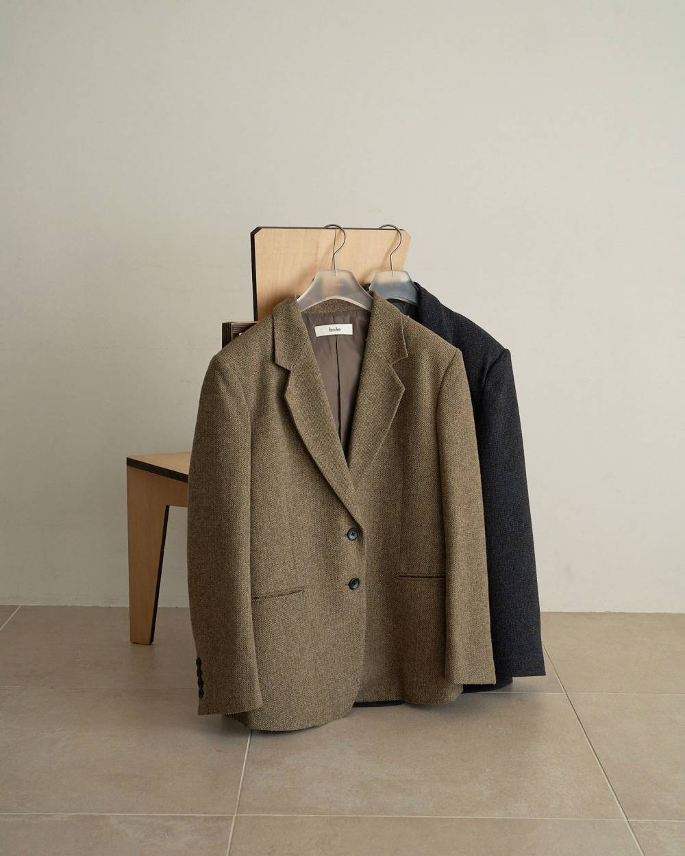 ジャケット・アウター anuke Herringbone Wool Jacket ànuke online store（アンヌーク） / Herringbone Wool