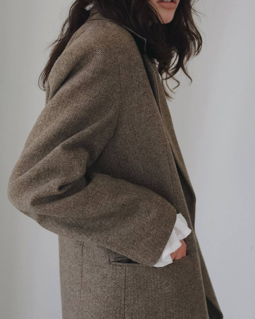Herringbone Wool Jacket Herringbone Wool Jacket,ヘリンボーン ウール ジャケット,62620104,ジャケット,JK,羽織,アウター,オーバージャケット,オーバーサイズ,ànuke,アンヌーク,lifes,ライフズ,26ss,26fall,26aw
