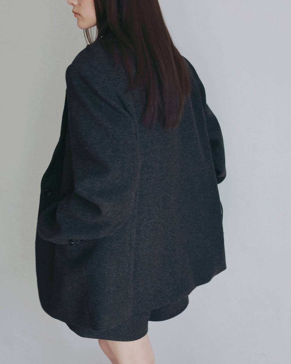Herringbone Wool Jacket Herringbone Wool Jacket,ヘリンボーン ウール ジャケット,62620104,ジャケット,JK,羽織,アウター,オーバージャケット,オーバーサイズ,ànuke,アンヌーク,lifes,ライフズ,26ss,26fall,26aw