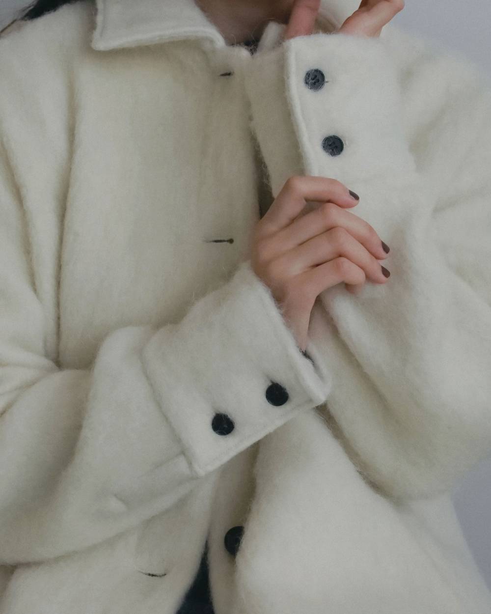 Shaggy Over Jacket Shaggy Over Jacket,シャギー オーバージャケット,62620106,アウター,JK,ジャケット,羽織,オーバージャケット,ウール,ànuke,アンヌーク,lifes,ライフズ,26fall,26aw