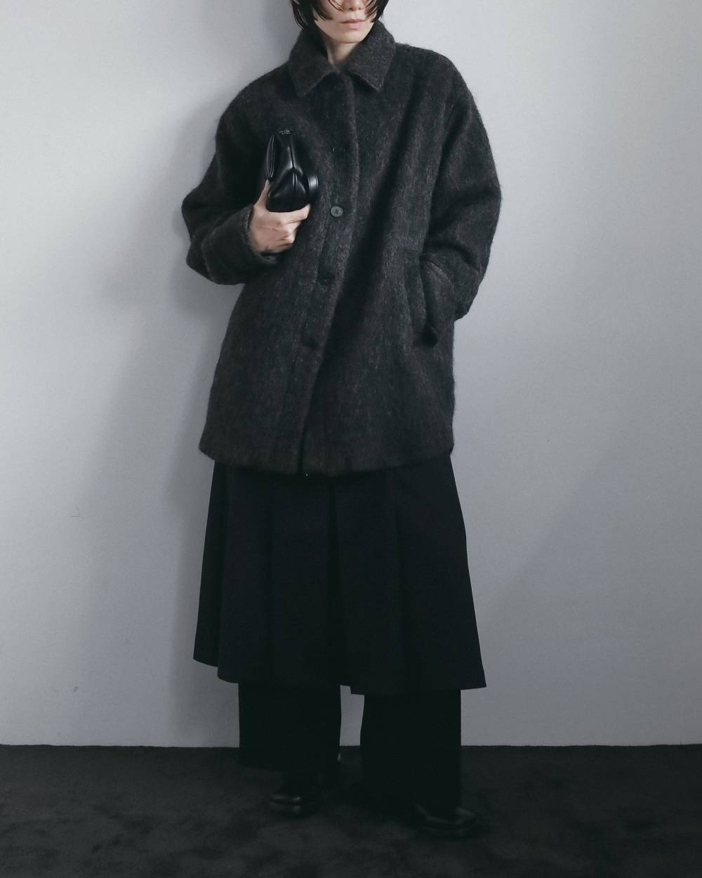 Shaggy Over Jacket Shaggy Over Jacket,シャギー オーバージャケット,62620106,アウター,JK,ジャケット,羽織,オーバージャケット,ウール,ànuke,アンヌーク,lifes,ライフズ,26fall,26aw