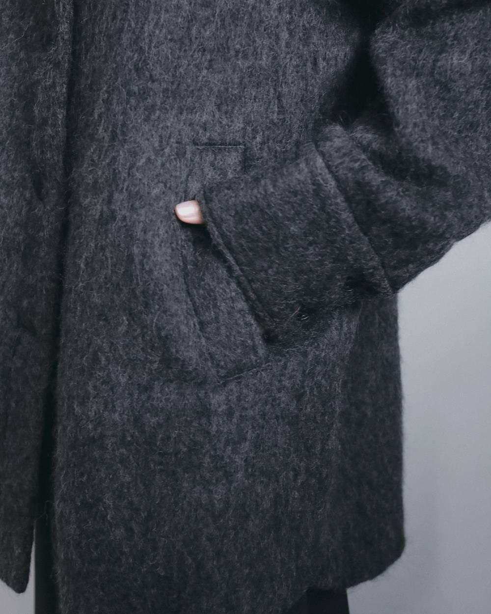 Shaggy Over Jacket Shaggy Over Jacket,シャギー オーバージャケット,62620106,アウター,JK,ジャケット,羽織,オーバージャケット,ウール,ànuke,アンヌーク,lifes,ライフズ,26fall,26aw