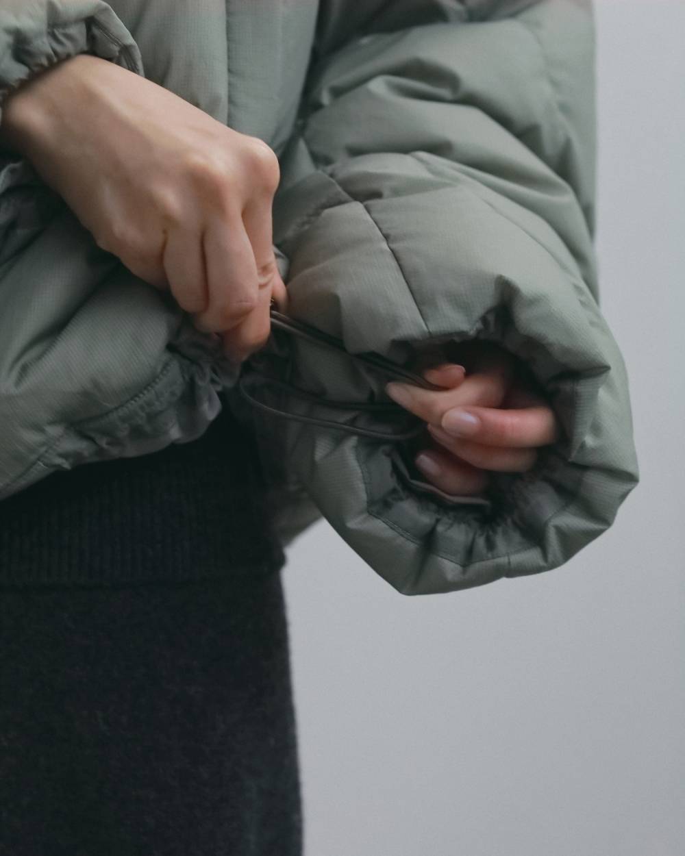 Standcollar Down Jacket Standcollar Down Jacket,スタンドカラー ダウンジャケット,62620108,アウター,ジャケット,JK,ダウンジャケット,撥水加工,ダウン,ànuke,アンヌーク,lifes,ライフズ,26fall,26aw