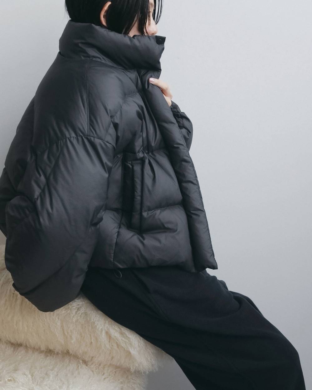 Standcollar Down Jacket Standcollar Down Jacket,スタンドカラー ダウンジャケット,62620108,アウター,ジャケット,JK,ダウンジャケット,撥水加工,ダウン,ànuke,アンヌーク,lifes,ライフズ,26fall,26aw