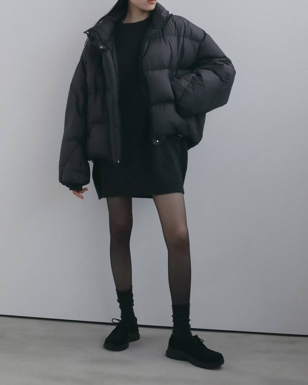 Standcollar Down Jacket Standcollar Down Jacket,スタンドカラー ダウンジャケット,62620108,アウター,ジャケット,JK,ダウンジャケット,撥水加工,ダウン,ànuke,アンヌーク,lifes,ライフズ,26fall,26aw