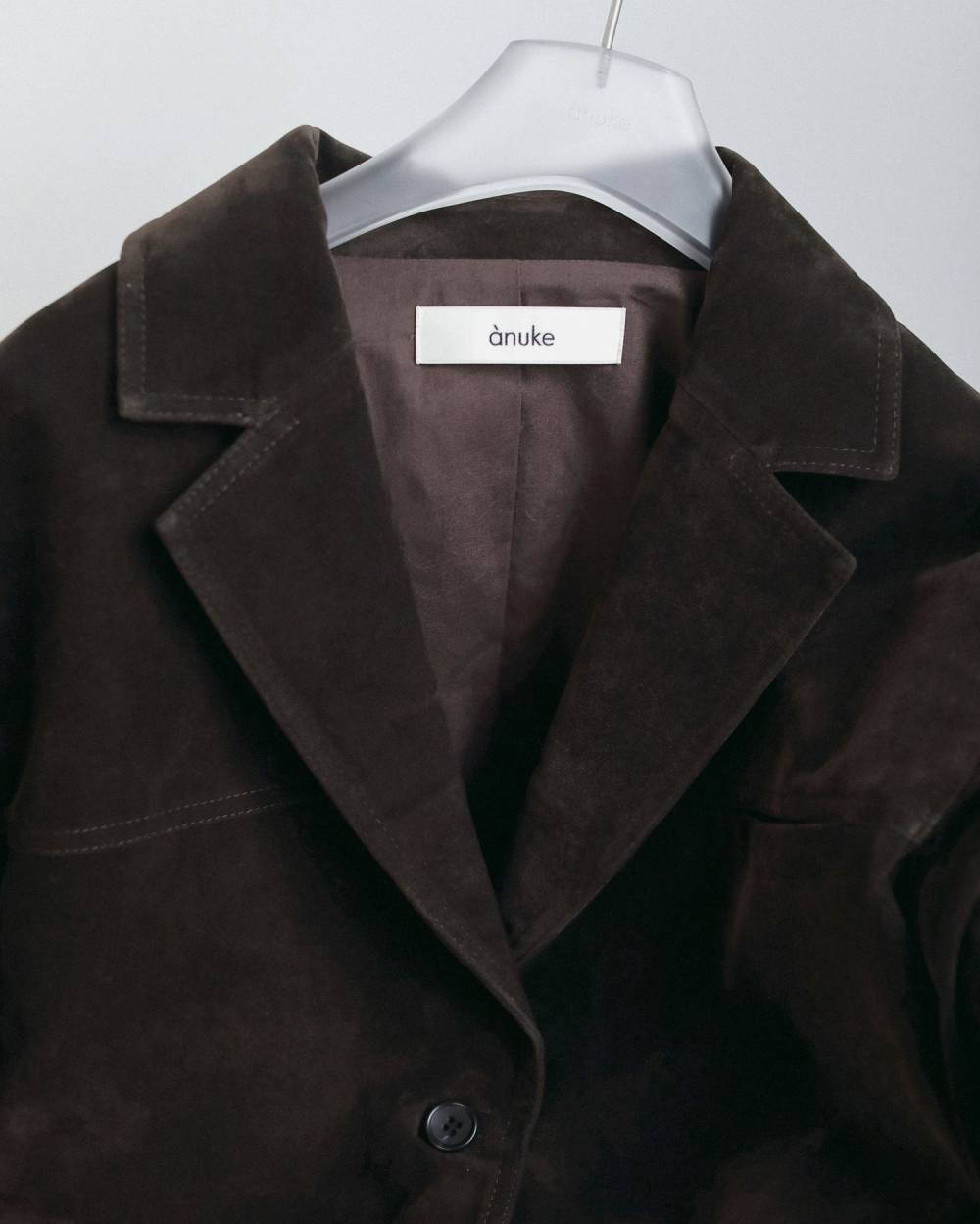 Eco Suede Jacket Eco Suede Jacket,エコスエードジャケット,62620109,アウター,ジャケット,JK,エコスエードジャケット,ànuke,アンヌーク,lifes,ライフズ,26fall,26aw