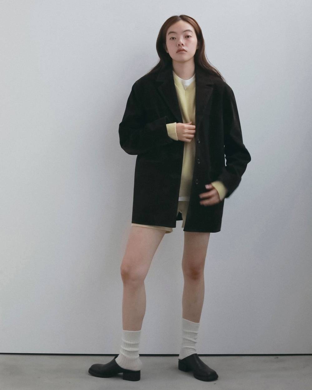 Eco Suede Jacket Eco Suede Jacket,エコスエードジャケット,62620109,アウター,ジャケット,JK,エコスエードジャケット,ànuke,アンヌーク,lifes,ライフズ,26fall,26aw