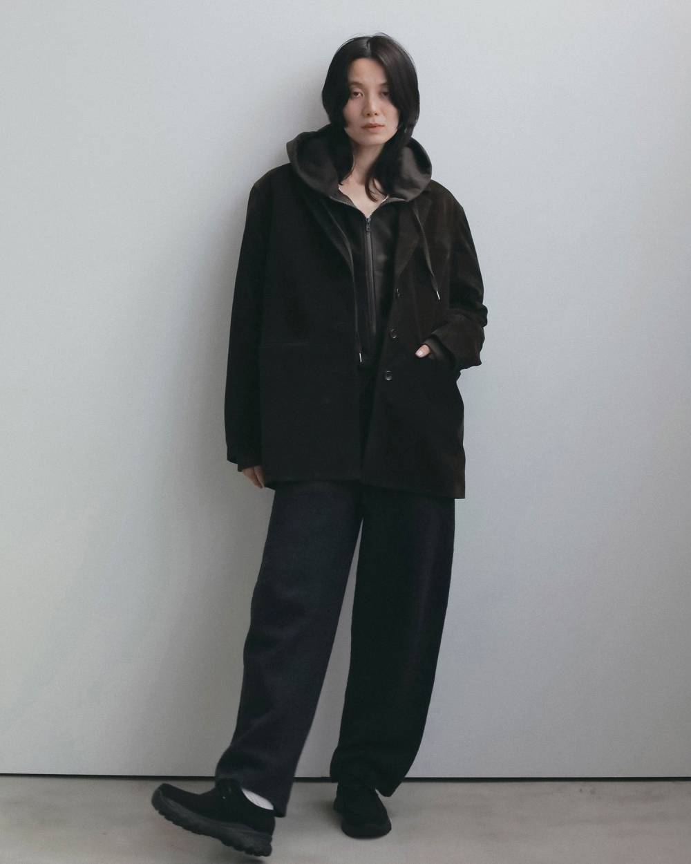 Eco Suede Jacket Eco Suede Jacket,エコスエードジャケット,62620109,アウター,ジャケット,JK,エコスエードジャケット,ànuke,アンヌーク,lifes,ライフズ,26fall,26aw