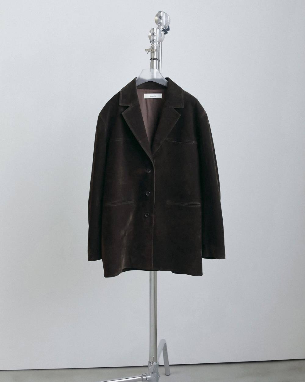 Eco Suede Jacket Eco Suede Jacket,エコスエードジャケット,62620109,アウター,ジャケット,JK,エコスエードジャケット,ànuke,アンヌーク,lifes,ライフズ,26fall,26aw