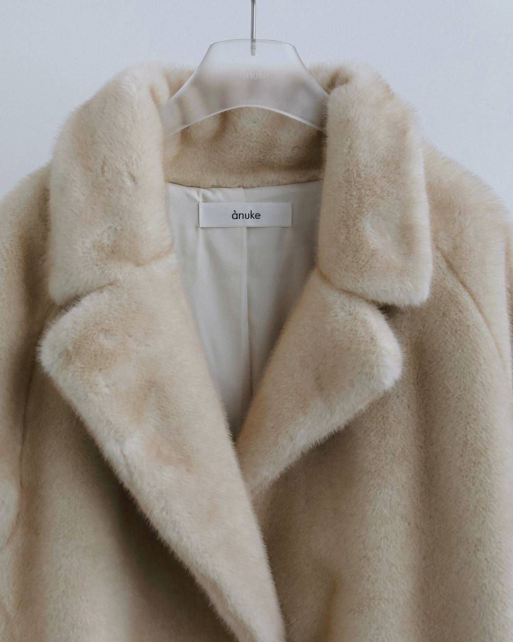 Eco Minkfur Jacket Eco Minkfur Jacket,エコ ミンクファー ジャケット,62620110,アウター,ジャケット,JK,ànuke,アンヌーク,lifes,ライフズ,26fall,26aw