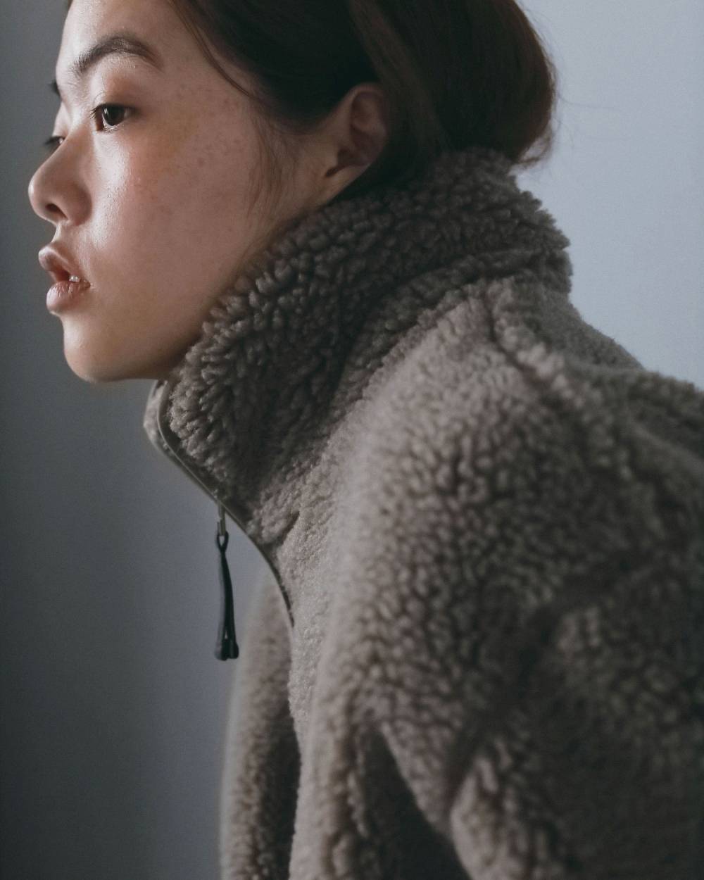 Boa Zip Blouson Boa Zip Blouson,ボア ジップ ブルゾン,62620203,ブルゾン,アウター,ウール,ànuke,アンヌーク,lifes,ライフズ,26fall,26aw