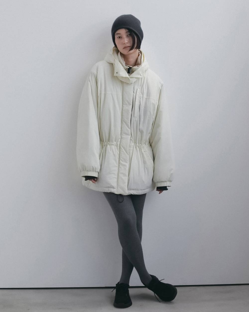 Padded Hoodie Blouson Padded Hoodie Blouson,パデッド フーディー ブルゾン,62620204,アウター,ブルゾン,中綿,フーディーブルゾン,ànuke,アンヌーク,lifes,ライフズ,26fall,26aw
