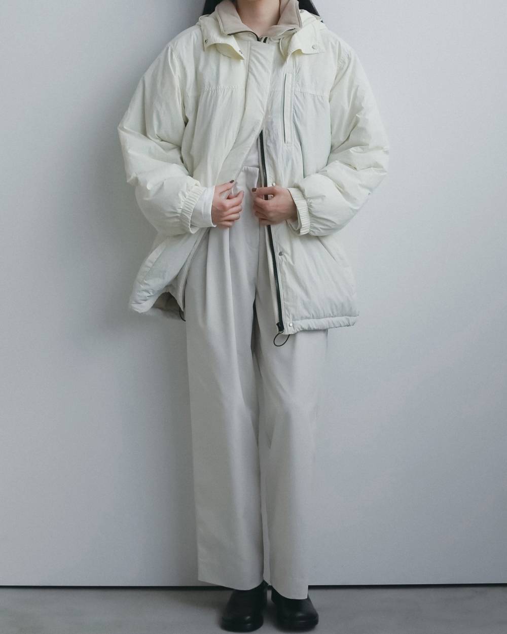 Padded Hoodie Blouson Padded Hoodie Blouson,パデッド フーディー ブルゾン,62620204,アウター,ブルゾン,中綿,フーディーブルゾン,ànuke,アンヌーク,lifes,ライフズ,26fall,26aw