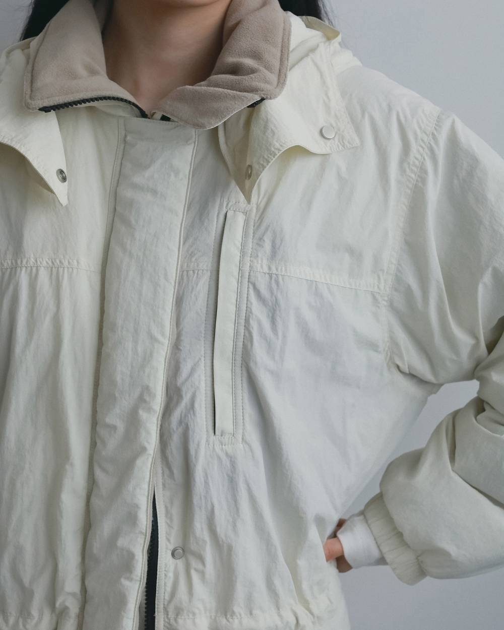 Padded Hoodie Blouson Padded Hoodie Blouson,パデッド フーディー ブルゾン,62620204,アウター,ブルゾン,中綿,フーディーブルゾン,ànuke,アンヌーク,lifes,ライフズ,26fall,26aw