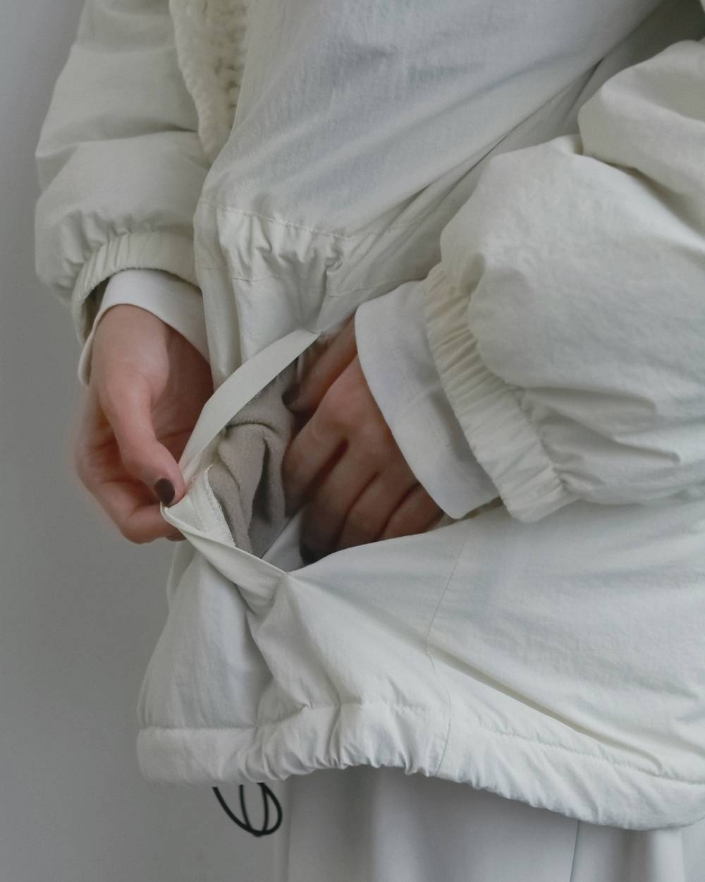 Padded Hoodie Blouson Padded Hoodie Blouson,パデッド フーディー ブルゾン,62620204,アウター,ブルゾン,中綿,フーディーブルゾン,ànuke,アンヌーク,lifes,ライフズ,26fall,26aw