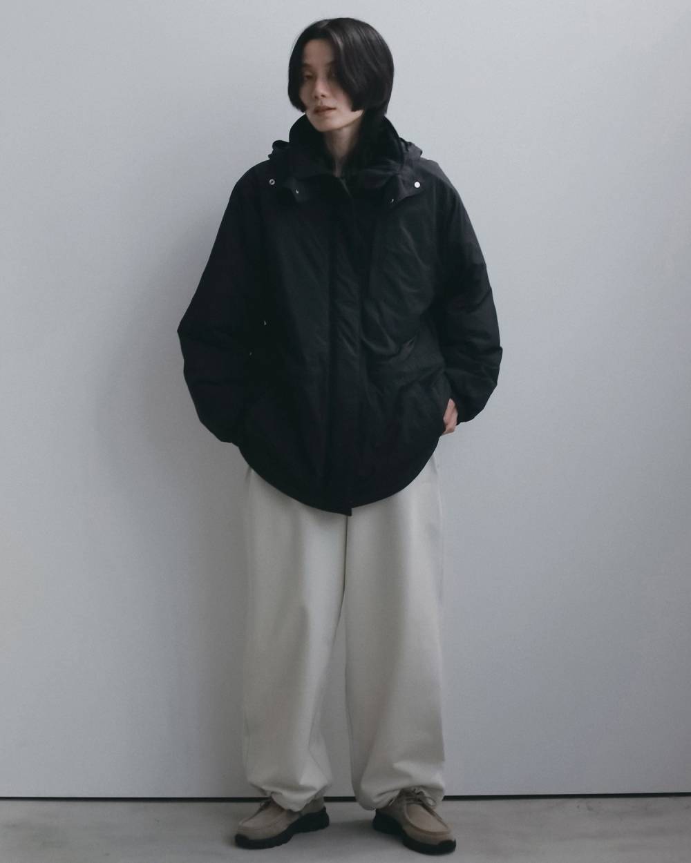 Padded Hoodie Blouson Padded Hoodie Blouson,パデッド フーディー ブルゾン,62620204,アウター,ブルゾン,中綿,フーディーブルゾン,ànuke,アンヌーク,lifes,ライフズ,26fall,26aw
