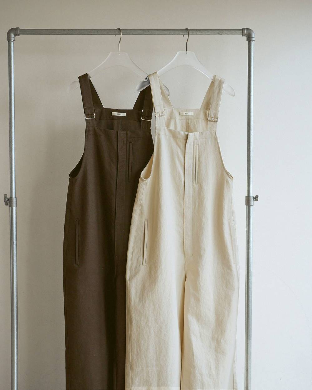 Cotton Wide Salopette Cotton Wide Salopette,コットン ワイド サロペット,62620304,サロペット,サロペットパンツ,ワンピース,ワンピ,つなぎ,オーバーオール,ànuke,アンヌーク,lifes,ライフズ,26ss,26fall,26aw