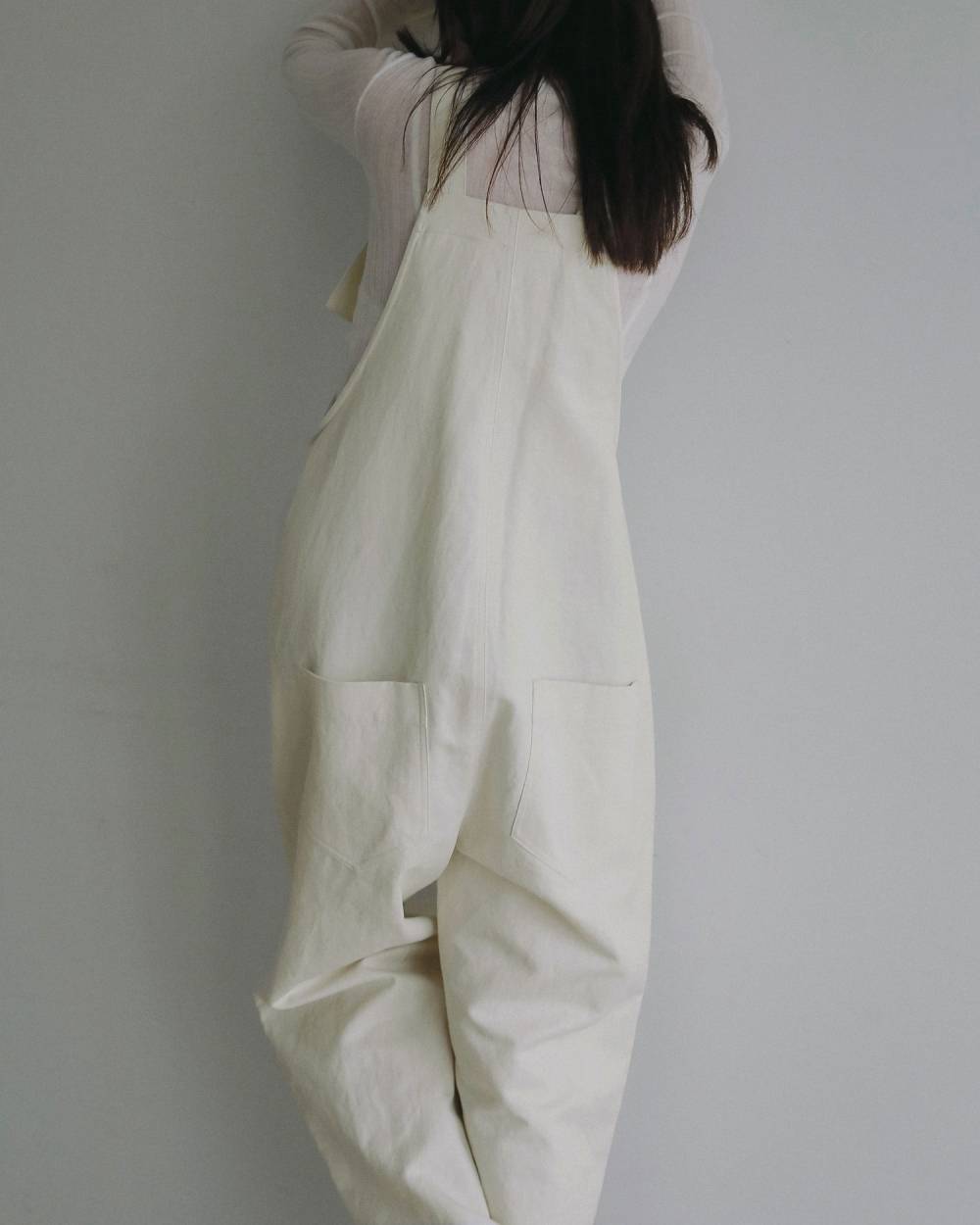 Cotton Wide Salopette Cotton Wide Salopette,コットン ワイド サロペット,62620304,サロペット,サロペットパンツ,ワンピース,ワンピ,つなぎ,オーバーオール,ànuke,アンヌーク,lifes,ライフズ,26ss,26fall,26aw