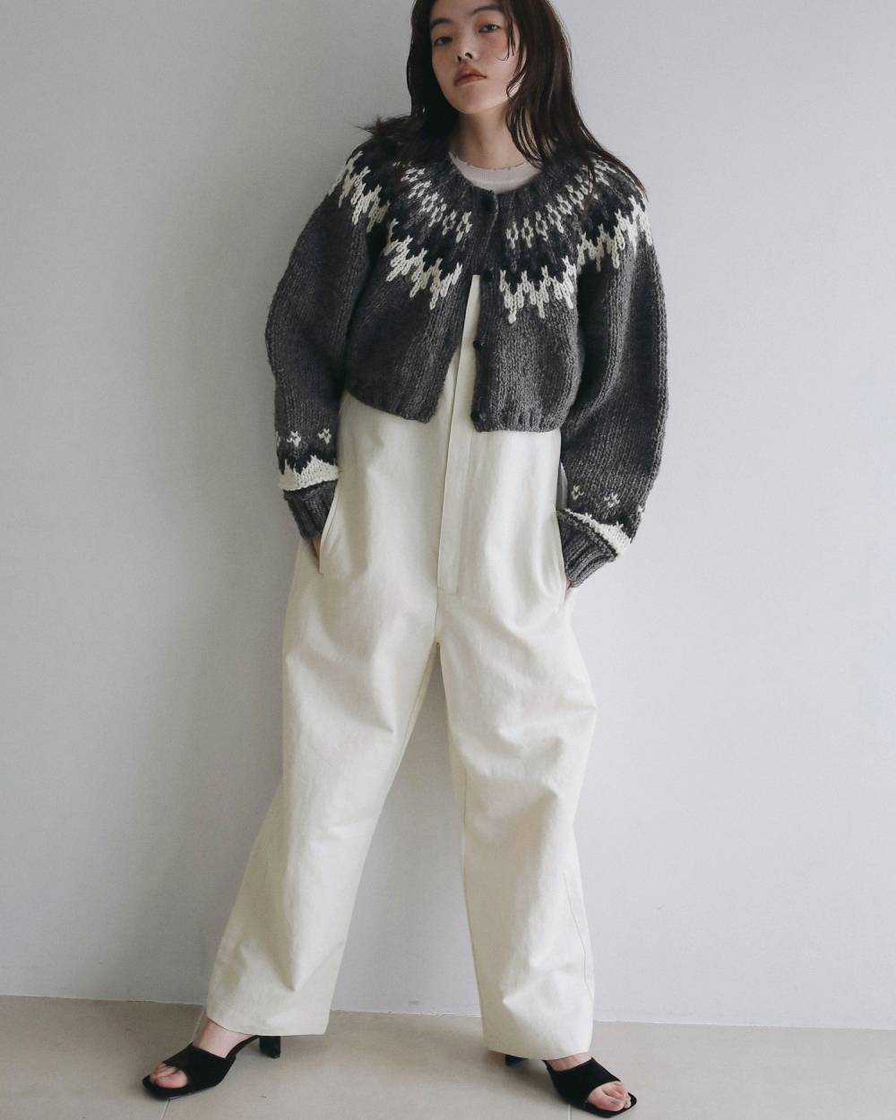 Cotton Wide Salopette Cotton Wide Salopette,コットン ワイド サロペット,62620304,サロペット,サロペットパンツ,ワンピース,ワンピ,つなぎ,オーバーオール,ànuke,アンヌーク,lifes,ライフズ,26ss,26fall,26aw