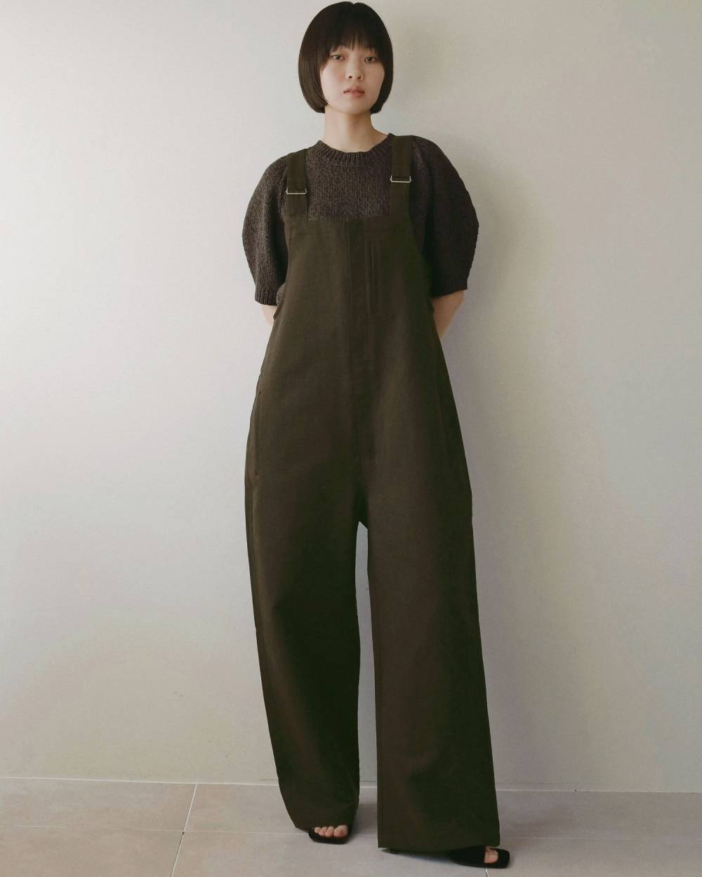 Cotton Wide Salopette Cotton Wide Salopette,コットン ワイド サロペット,62620304,サロペット,サロペットパンツ,ワンピース,ワンピ,つなぎ,オーバーオール,ànuke,アンヌーク,lifes,ライフズ,26ss,26fall,26aw