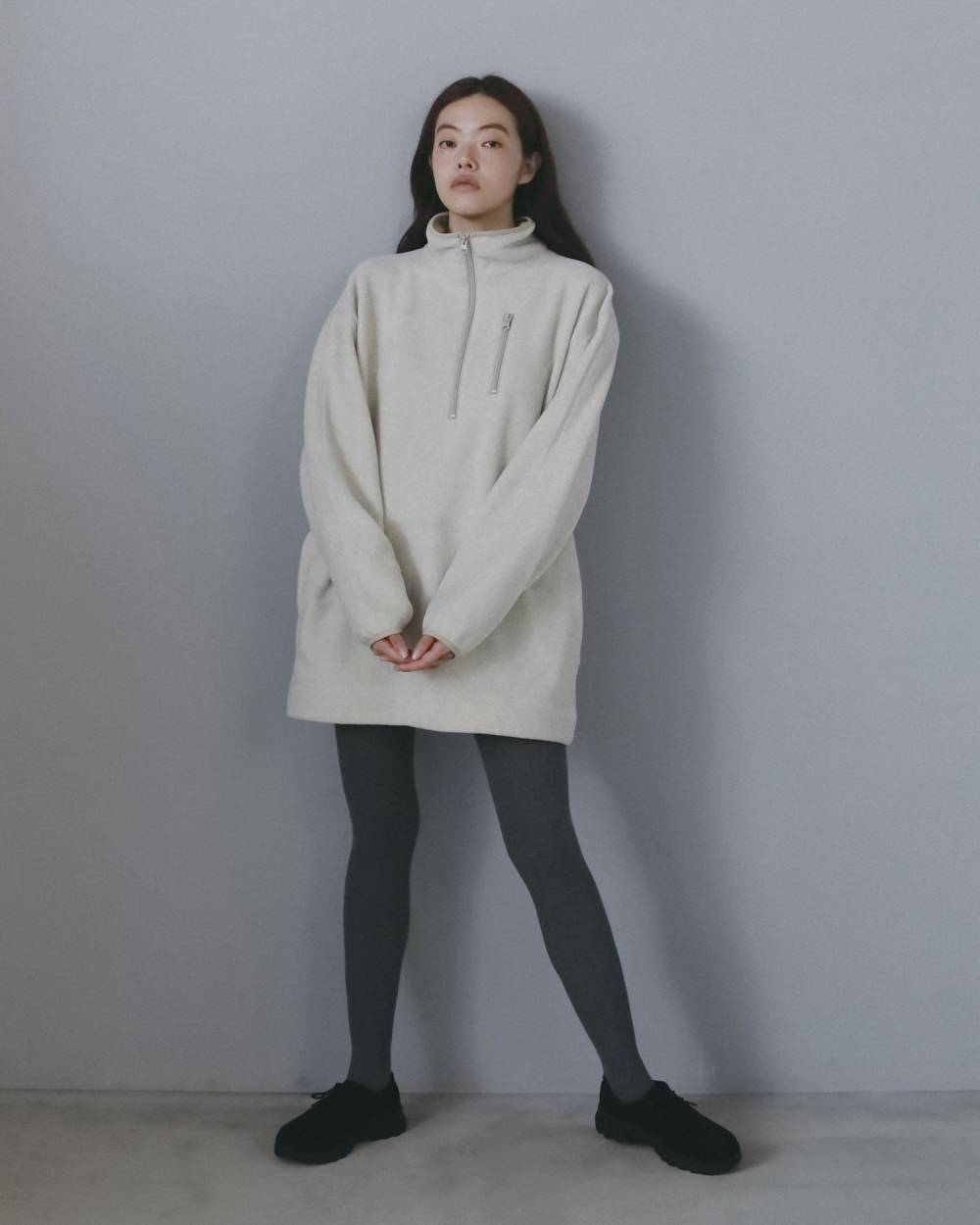 Fleece 2way Onepiece Fleece 2way Onepiece,フリース 2way ワンピース,62620307,ワンピース,ワンピ,ミニワンピース,2way,ànuke,アンヌーク,lifes,ライフズ,26ss,26fall,26aw