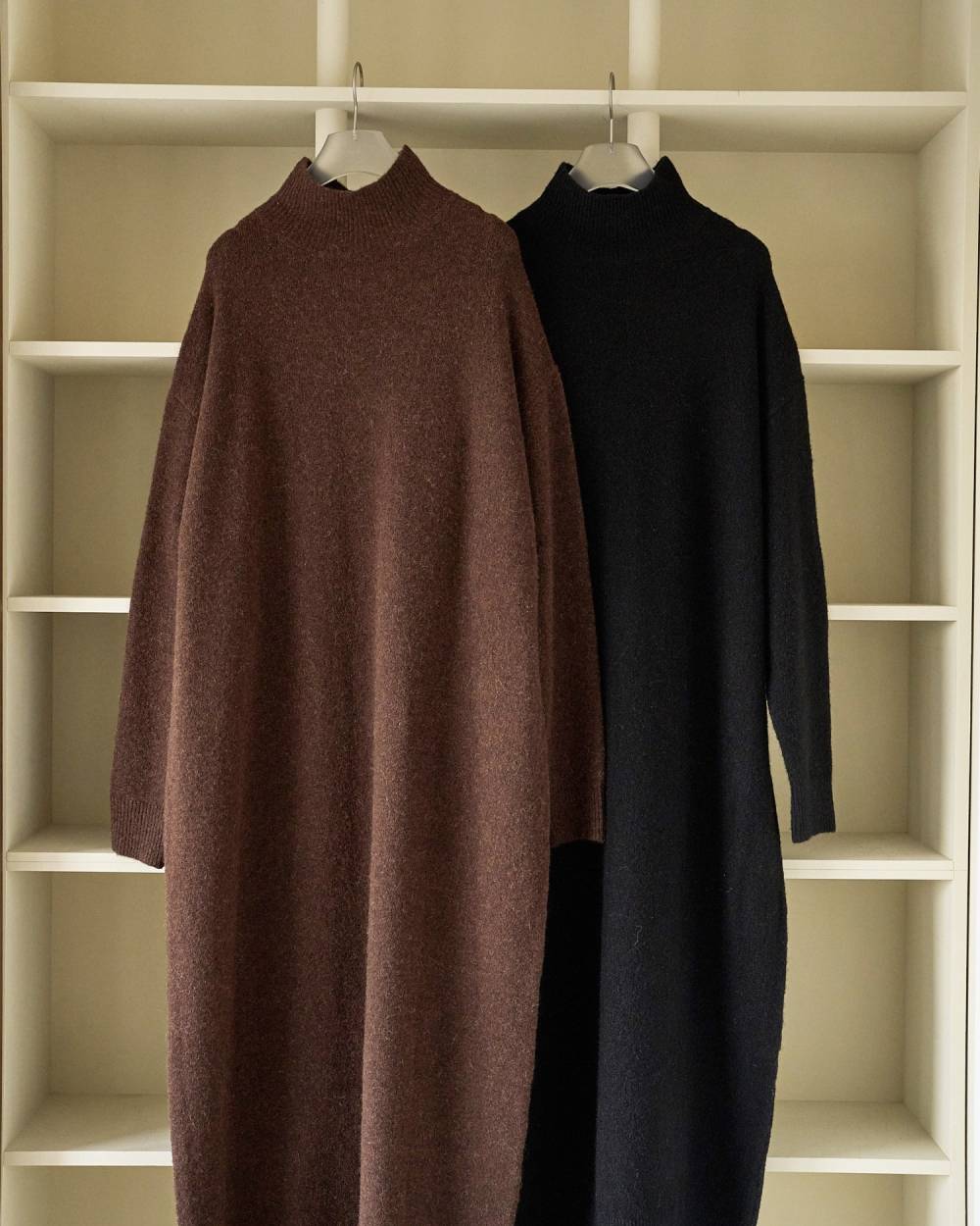 Cocoon Knit Onepiece Cocoon Knit Onepiece,コクーン ニット ワンピース,62620310,ワンピース,ワンピ,ニットワンピ,ànuke,アンヌーク,lifes,ライフズ,26ss,26fall,26aw