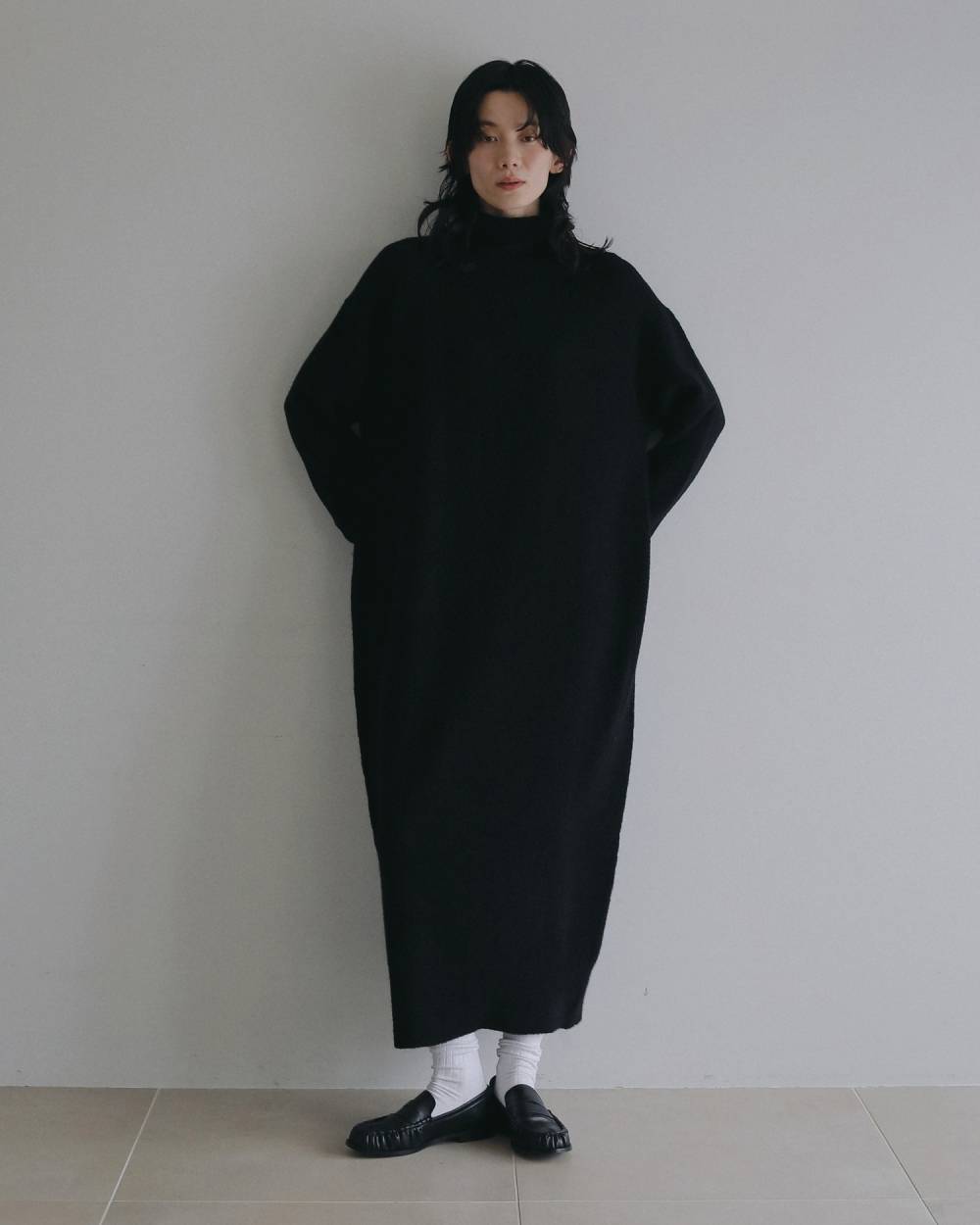 Cocoon Knit Onepiece Cocoon Knit Onepiece,コクーン ニット ワンピース,62620310,ワンピース,ワンピ,ニットワンピ,ànuke,アンヌーク,lifes,ライフズ,26ss,26fall,26aw