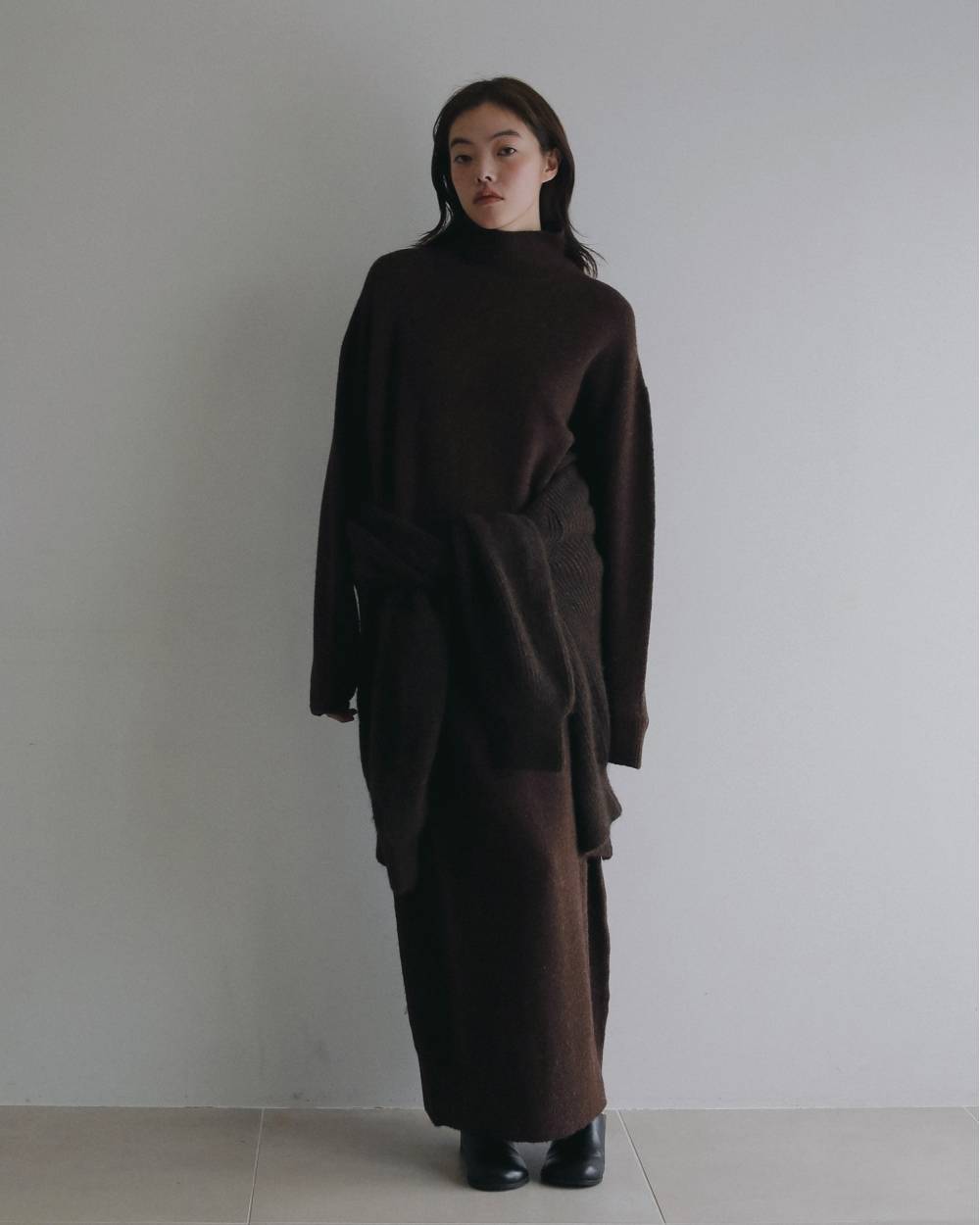 Cocoon Knit Onepiece Cocoon Knit Onepiece,コクーン ニット ワンピース,62620310,ワンピース,ワンピ,ニットワンピ,ànuke,アンヌーク,lifes,ライフズ,26ss,26fall,26aw