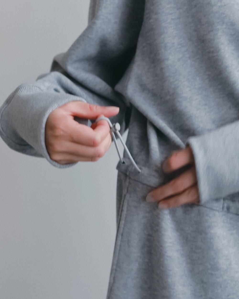 Halfzip Sweat Onepiece Halfzip Sweat Onepiece,ハーフジップ スウェット ワンピース,62620311,ワンピース,ワンピ,スウェット,ànuke,アンヌーク,lifes,ライフズ,26ss,26fall,26aw