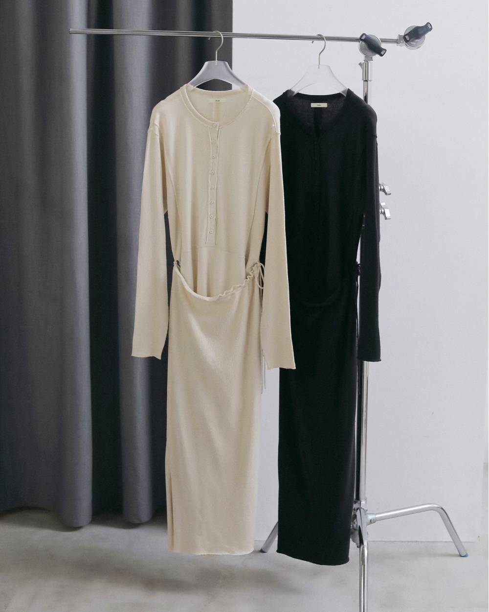 Jacquardrib Wrap Onepiece Jacquardrib Wrap Onepiece,ジャカードリブ ラップ ワンピース,62620313,ワンピ,ワンピース,ロングワンピース,ànuke,アンヌーク,lifes,ライフズ,26fall,26aw