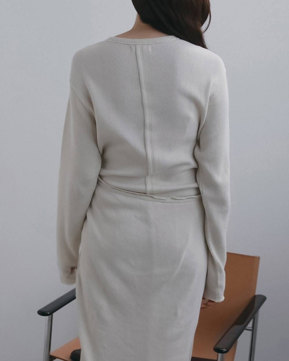 Jacquardrib Wrap Onepiece Jacquardrib Wrap Onepiece,ジャカードリブ ラップ ワンピース,62620313,ワンピ,ワンピース,ロングワンピース,ànuke,アンヌーク,lifes,ライフズ,26fall,26aw