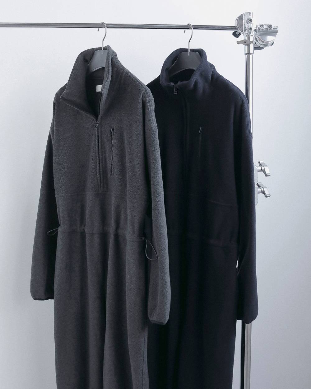 Fleece Halfzip Combinaison Fleece Halfzip Combinaison,フリース ハーフジップ コンビネゾン,62620314,コンビネゾン,ワンピース,つなぎ,オーバーオール,ànuke,アンヌーク,lifes,ライフズ,26fall,26aw