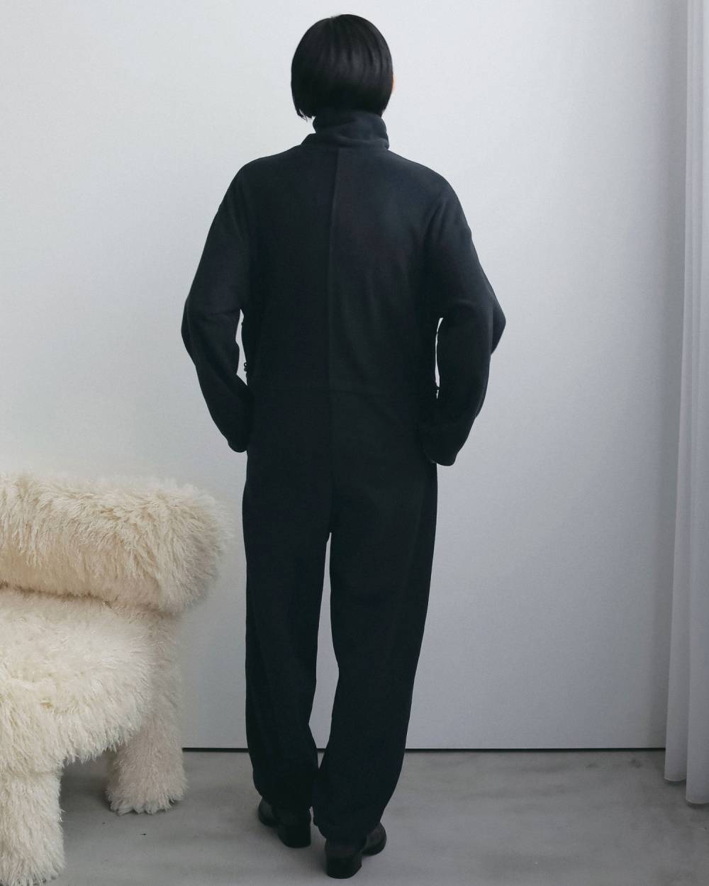 Fleece Halfzip Combinaison Fleece Halfzip Combinaison,フリース ハーフジップ コンビネゾン,62620314,コンビネゾン,ワンピース,つなぎ,オーバーオール,ànuke,アンヌーク,lifes,ライフズ,26fall,26aw