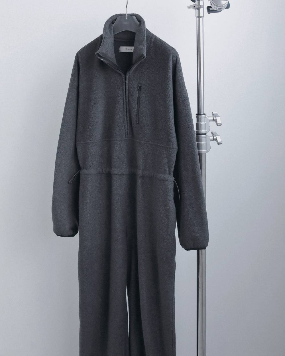Fleece Halfzip Combinaison Fleece Halfzip Combinaison,フリース ハーフジップ コンビネゾン,62620314,コンビネゾン,ワンピース,つなぎ,オーバーオール,ànuke,アンヌーク,lifes,ライフズ,26fall,26aw