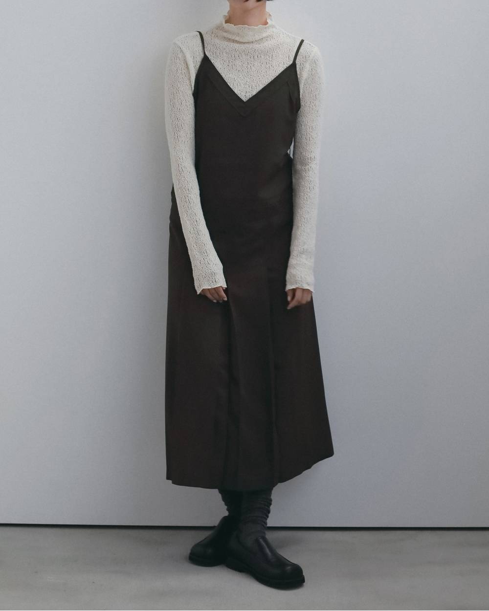 Pleats Camisole Onepiece Pleats Camisole Onepiece,プリーツ キャミソール ワンピース,62620315,ワンピース,ワンピ,キャミソールワンピース,ànuke,アンヌーク,lifes,ライフズ,26fall,26aw